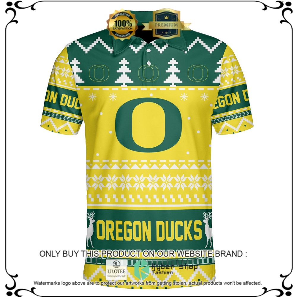 oregon ducks personalized sweater polo 1 49968