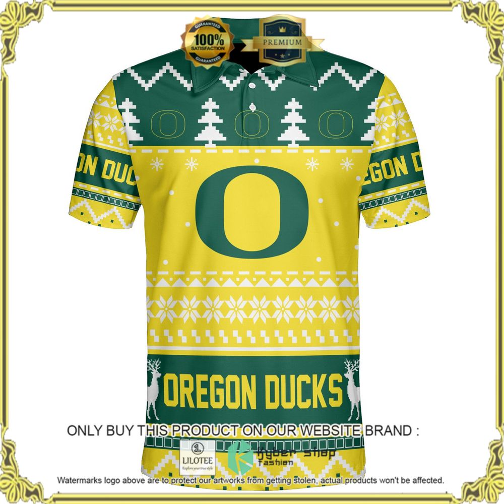 oregon ducks personalized sweater polo 1 73188