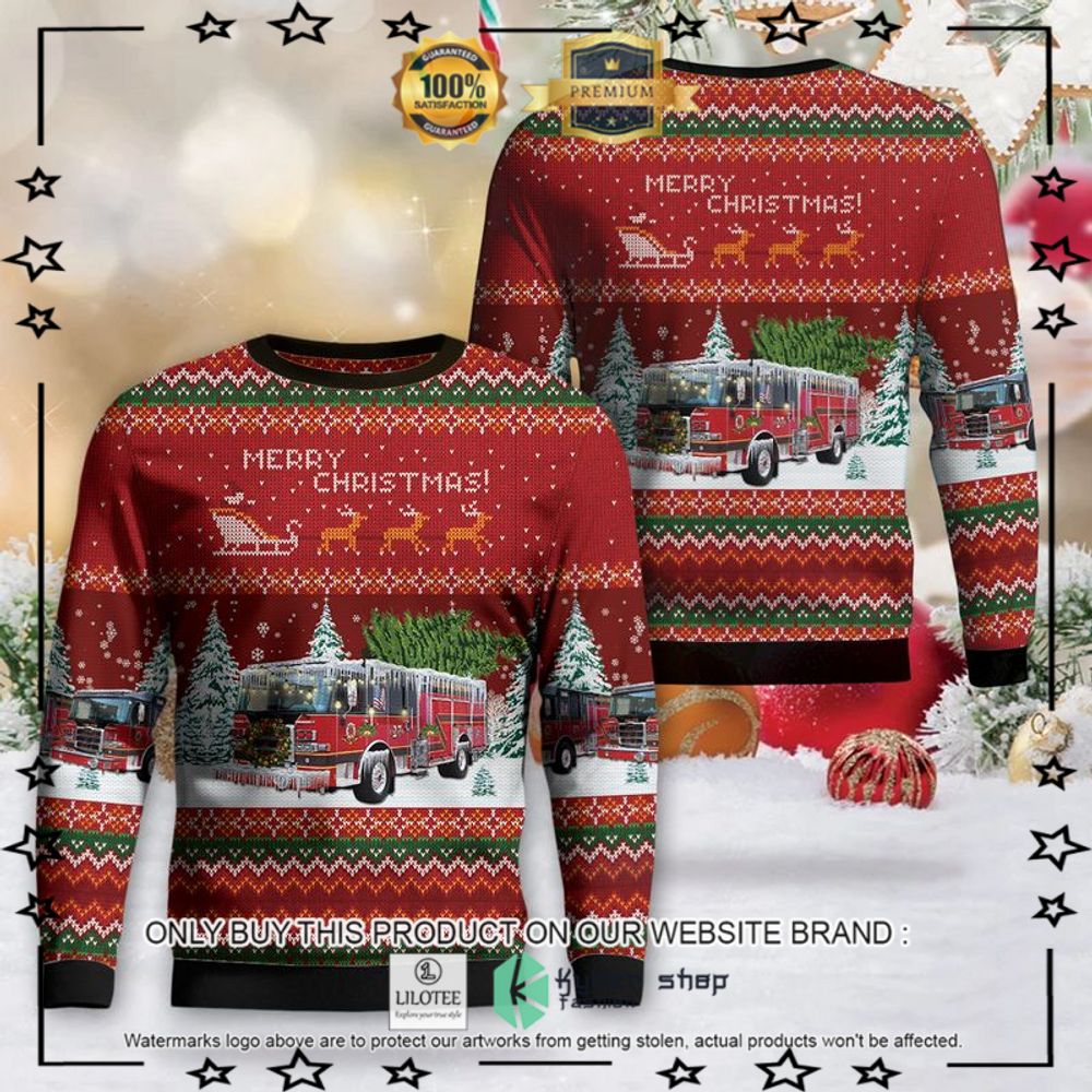 orland california orland fire department christmas sweater 1 55347