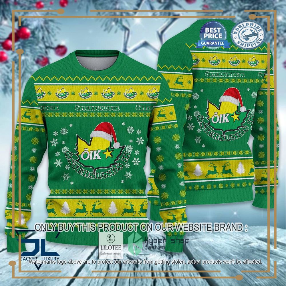 Ostersunds IK Ugly Christmas Sweater 7