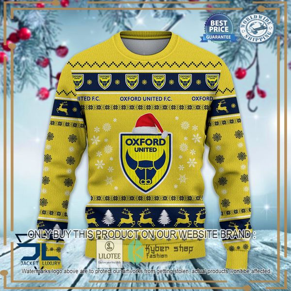 oxford united f c christmas sweater 2 72669