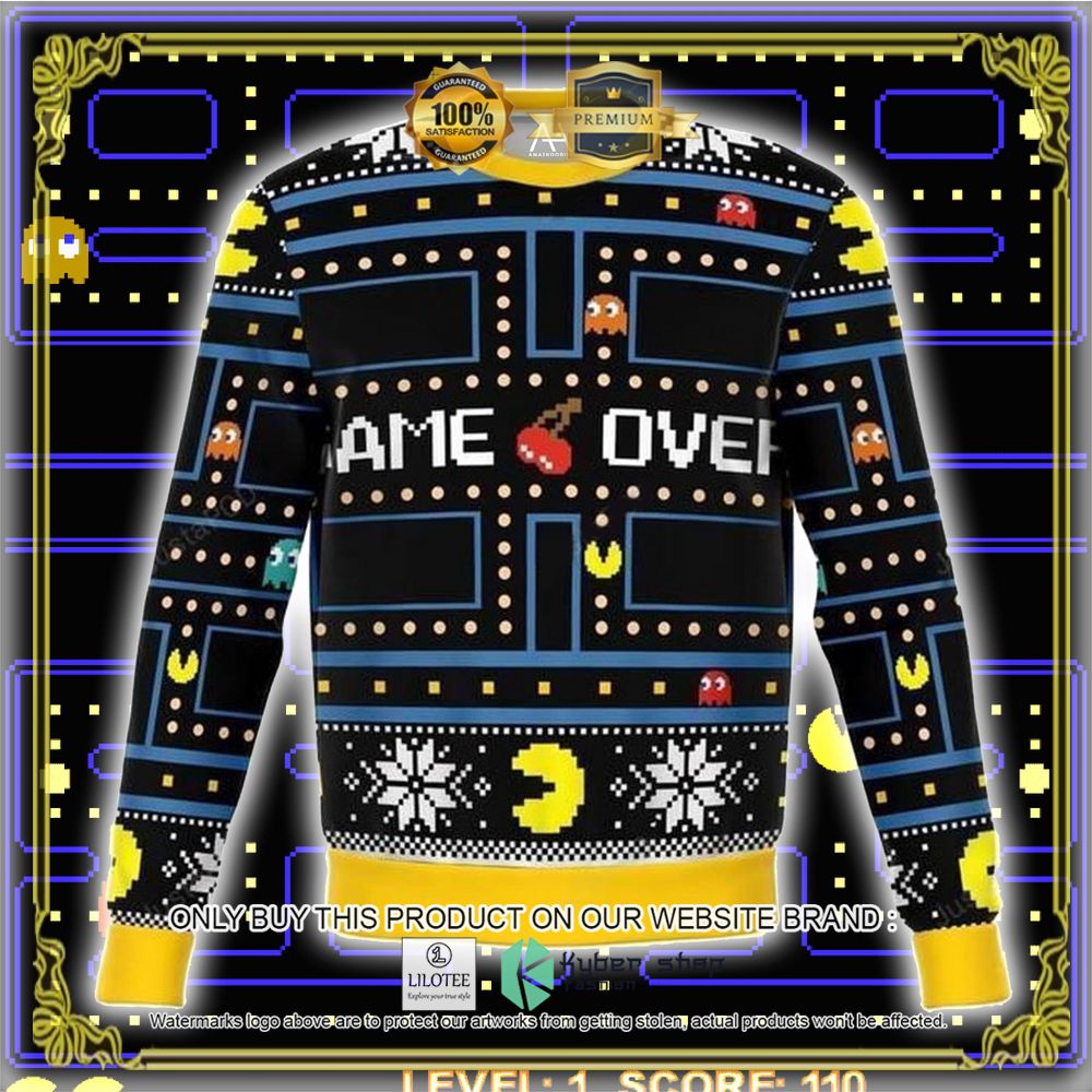 Pac-Man Game Over Ugly Christmas Sweater - LIMITED EDITION 2