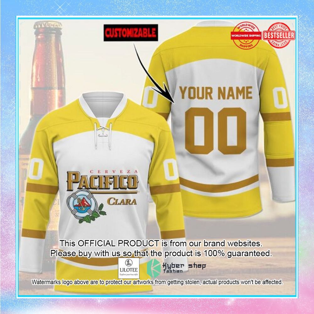 pacifico clara custom name hockey jersey 1 292