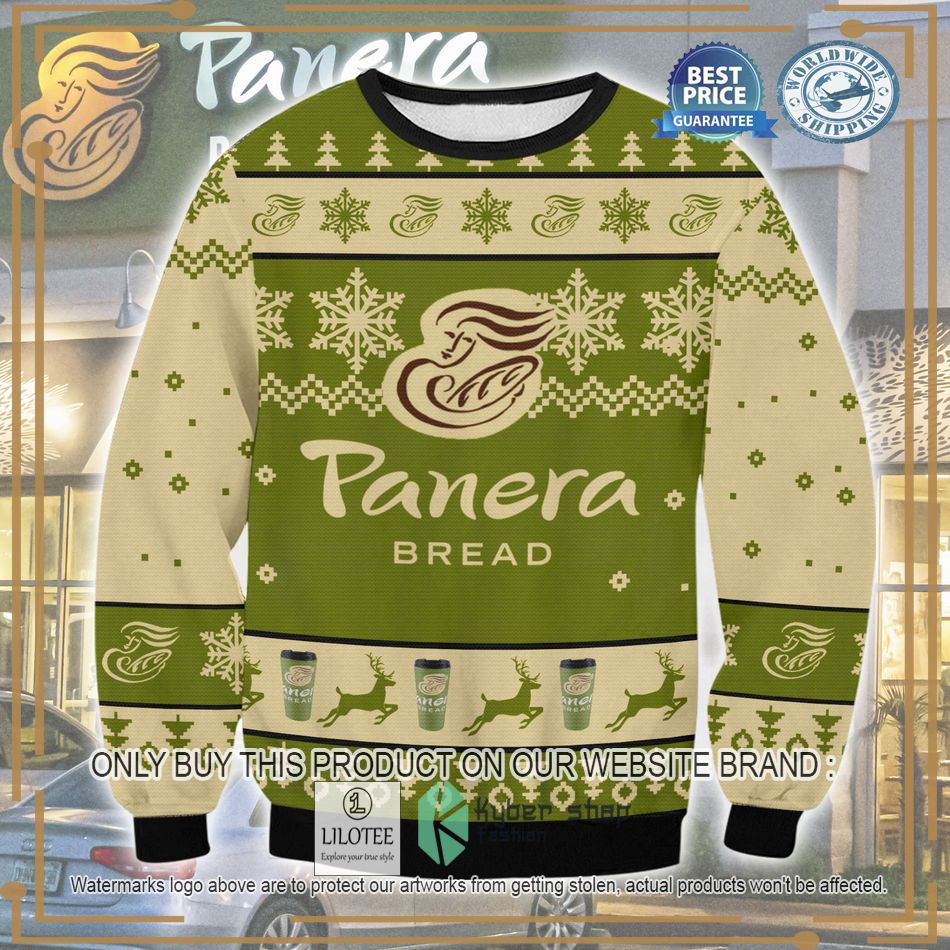 panera bread ugly christmas sweater 1 76070
