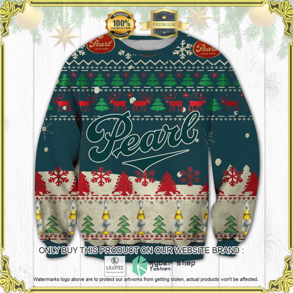 pearl brewing company ugly sweater 1 71557