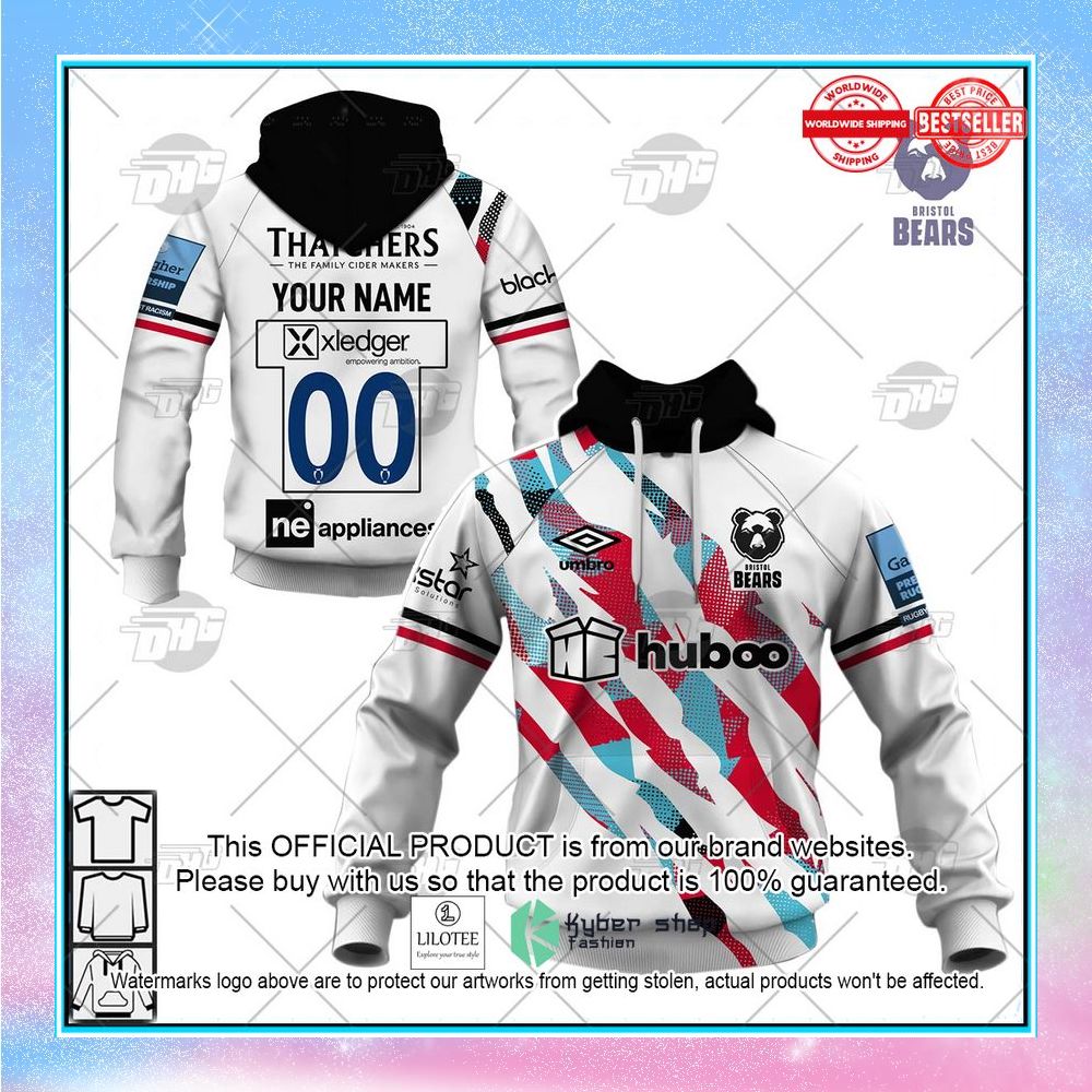 personalize rugby bristol bears 2022 23 away shirt hoodie 1 487
