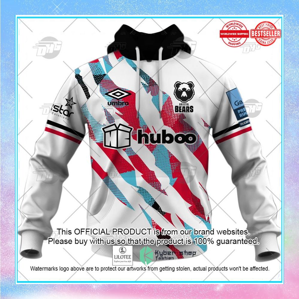 personalize rugby bristol bears 2022 23 away shirt hoodie 2 963