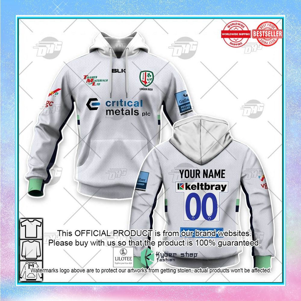 personalize rugby london irish rfc 2022 23 away shirt hoodie 1 203