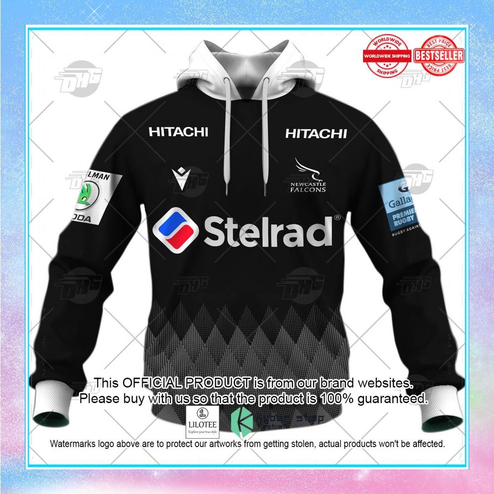 personalize rugby newcastle falcons 2022 23 home shirt hoodie 2 241