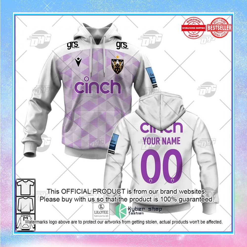 personalize rugby northampton saints 2022 23 away shirt hoodie 1 593