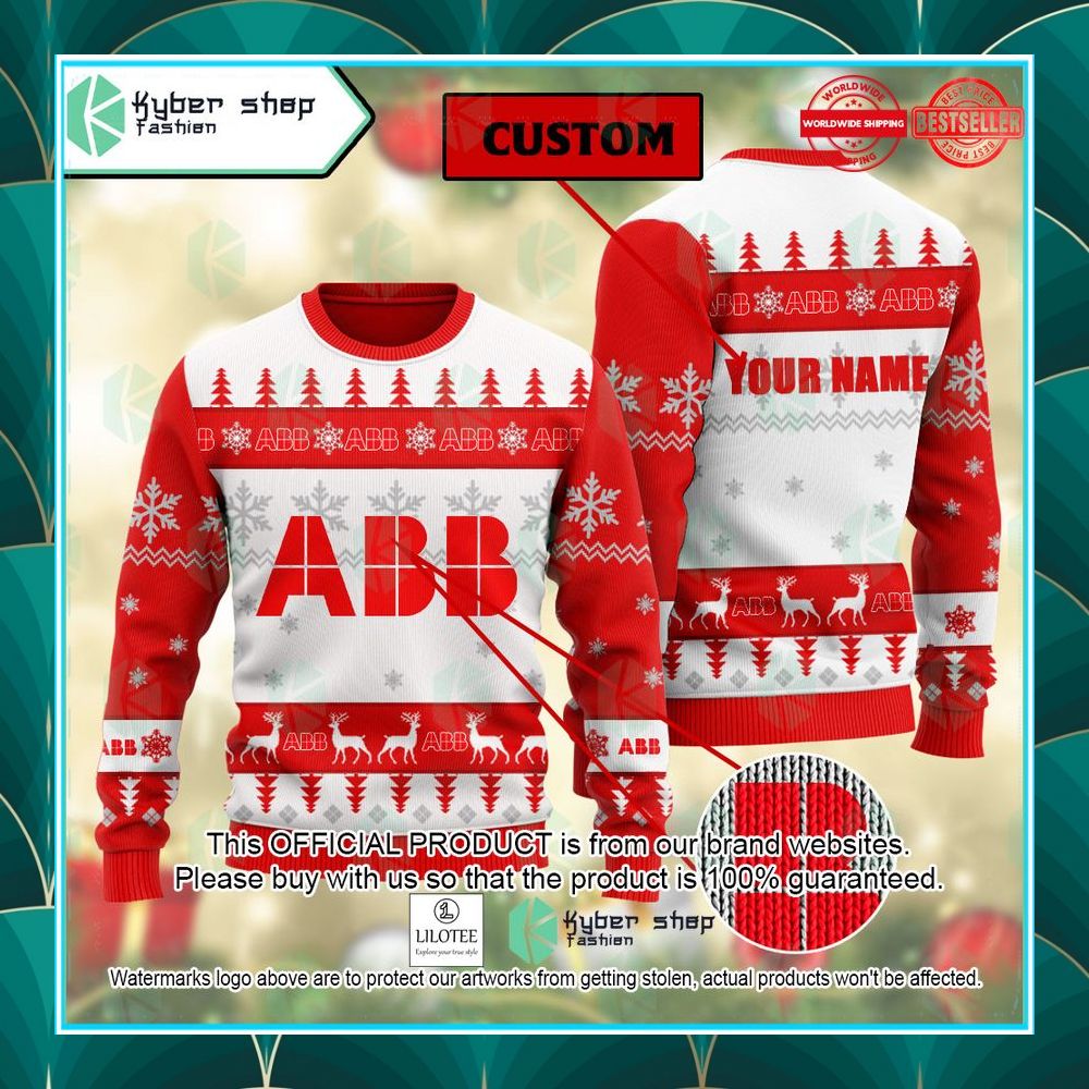 personalized abb christmas sweater 1 493