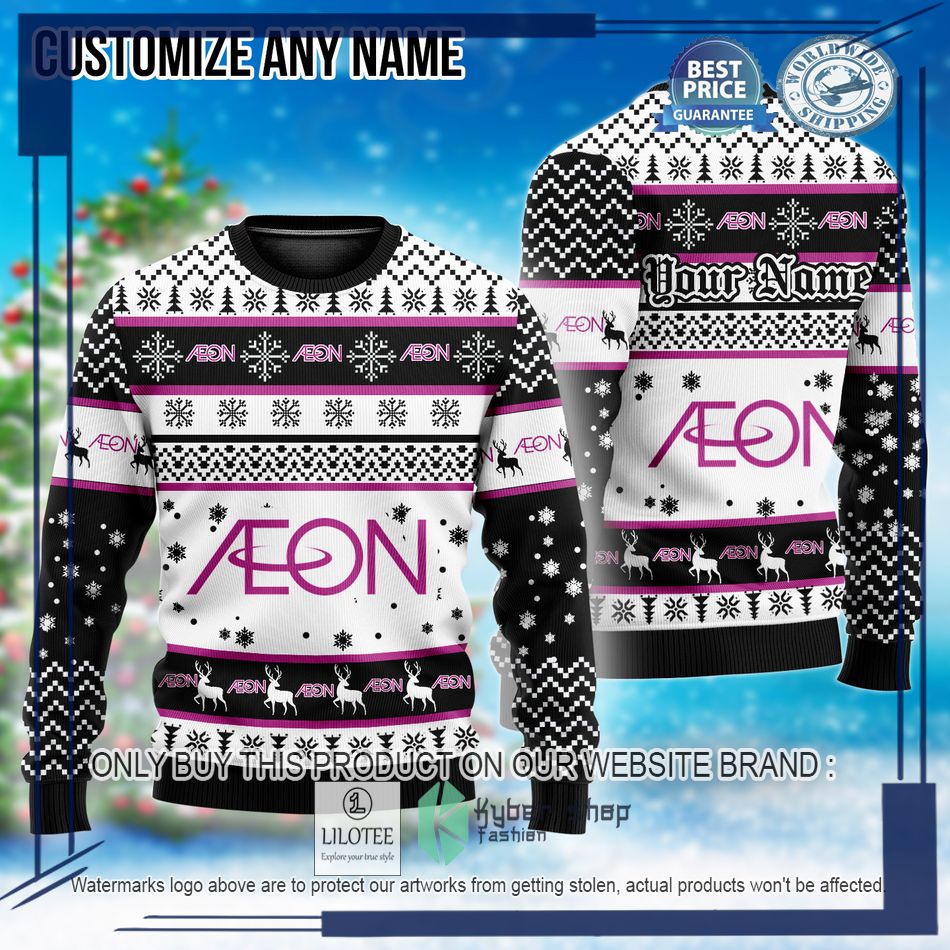 personalized aeon custom ugly christmas sweater 1 13279