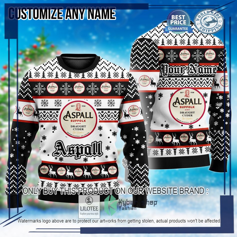 personalized aspall christmas sweater 1 53508