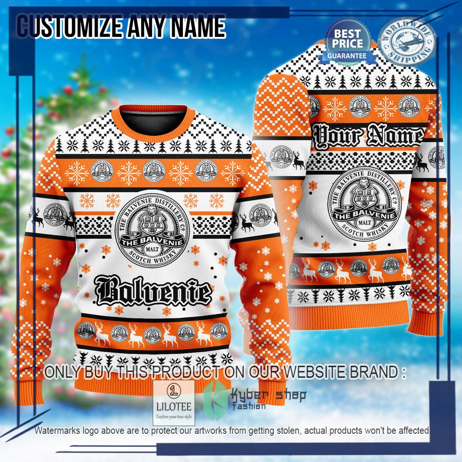 personalized balvenie christmas sweater 1 24651