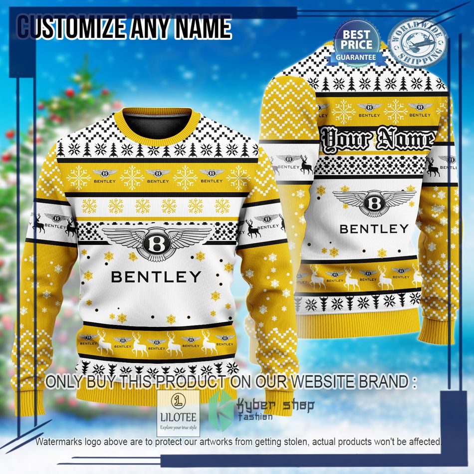 personalized bentley christmas sweater 1 20406