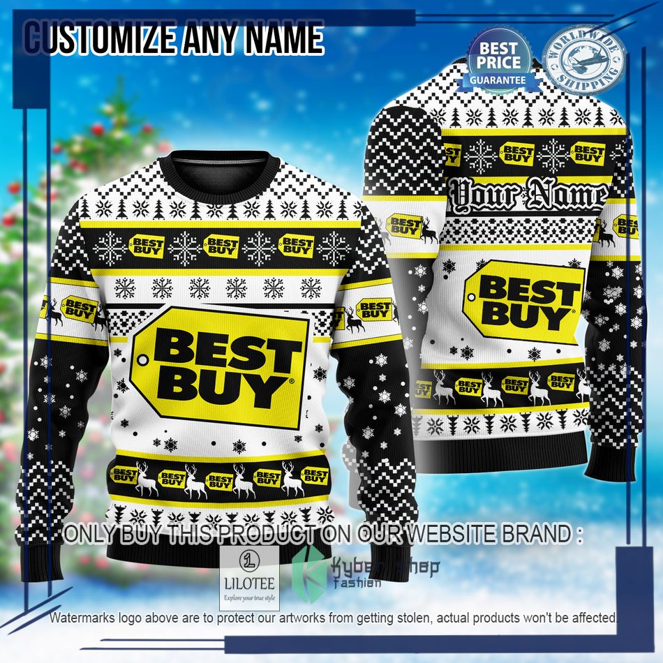 personalized best buy custom ugly christmas sweater 1 43728