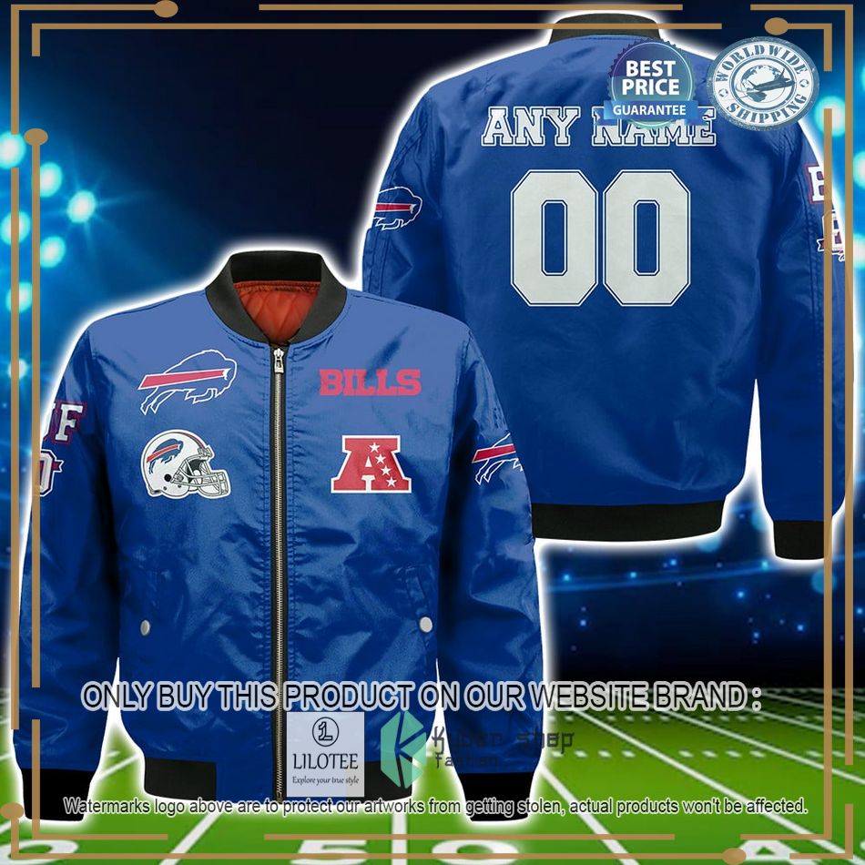 Personalized Buffalo Bills NFL Bomber Jacket - LIMITED EDITION 5