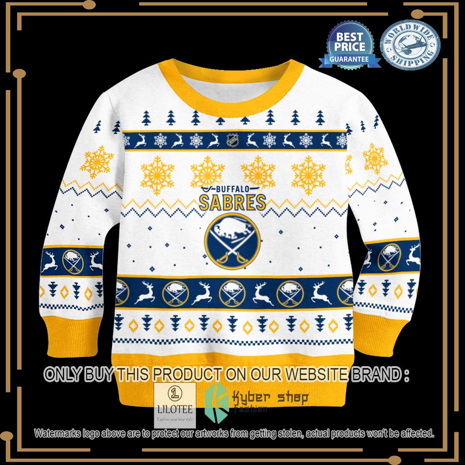 personalized buffalo sabres christmas sweater 2 43955