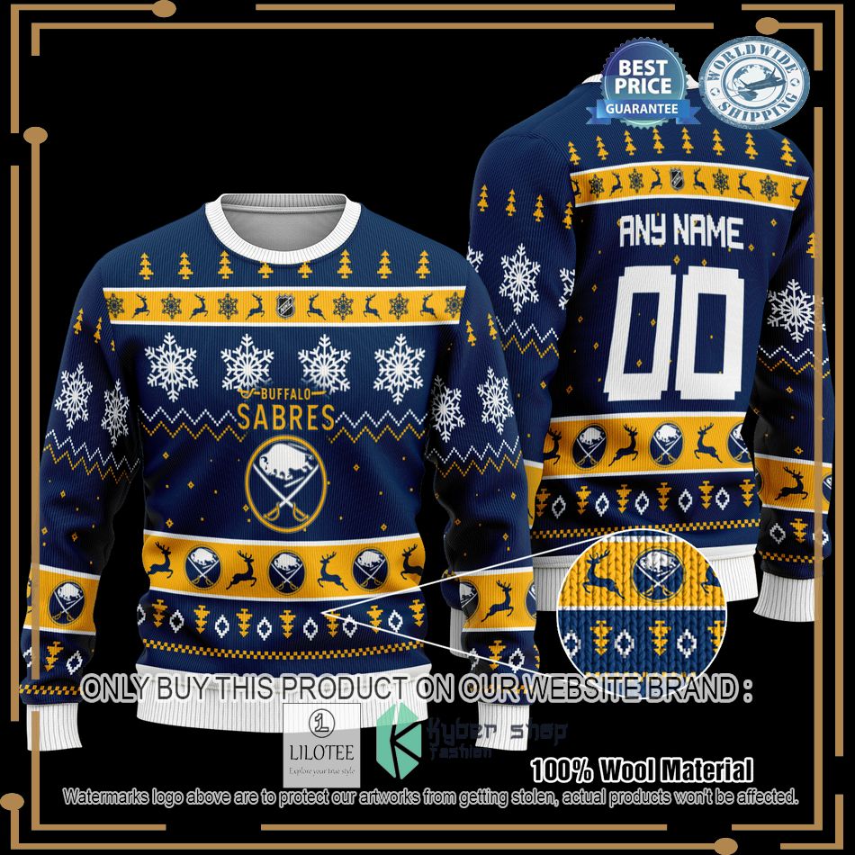 personalized buffalo sabres knitted sweater 1 77400