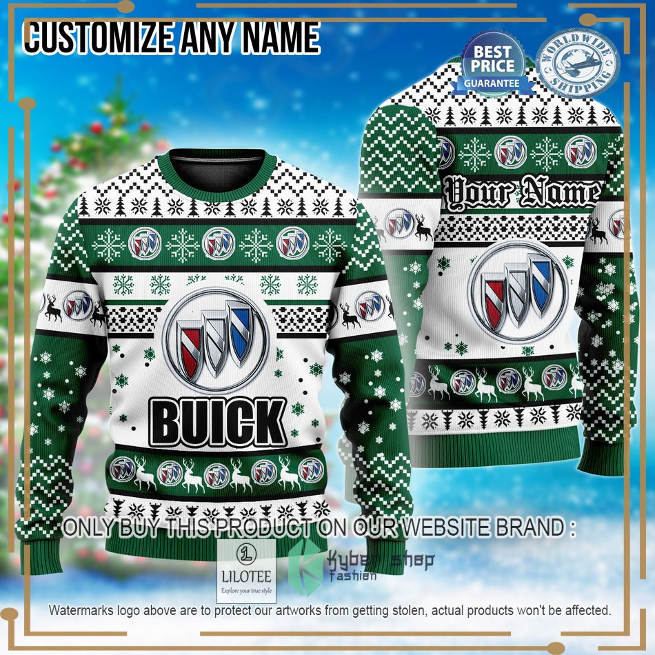 personalized buick christmas sweater 1 41362