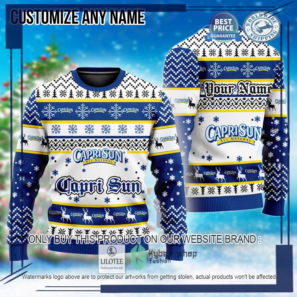 personalized capri sun christmas sweater 1 95396