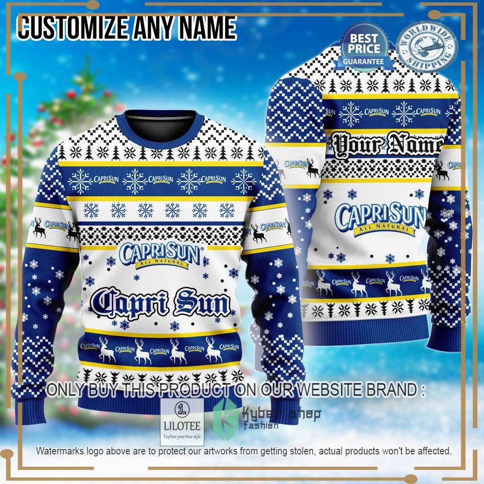 personalized capri sun christmas sweater 1 96282