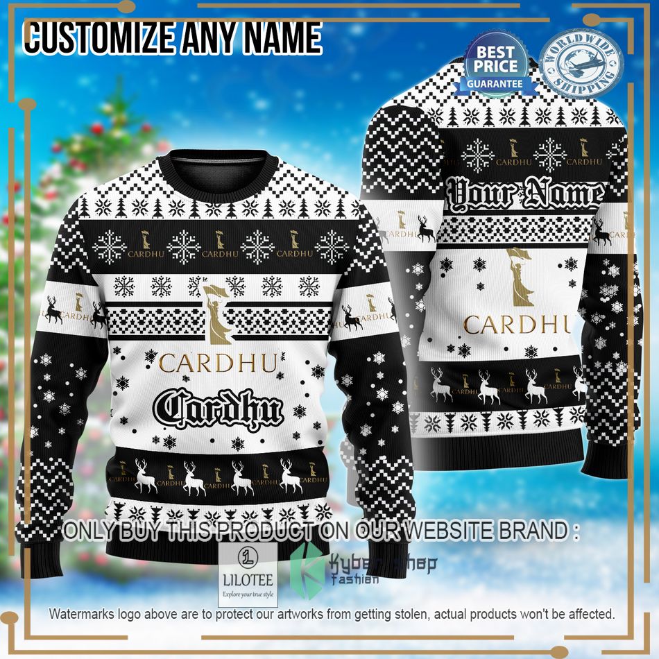 personalized cardhu christmas sweater 1 78463
