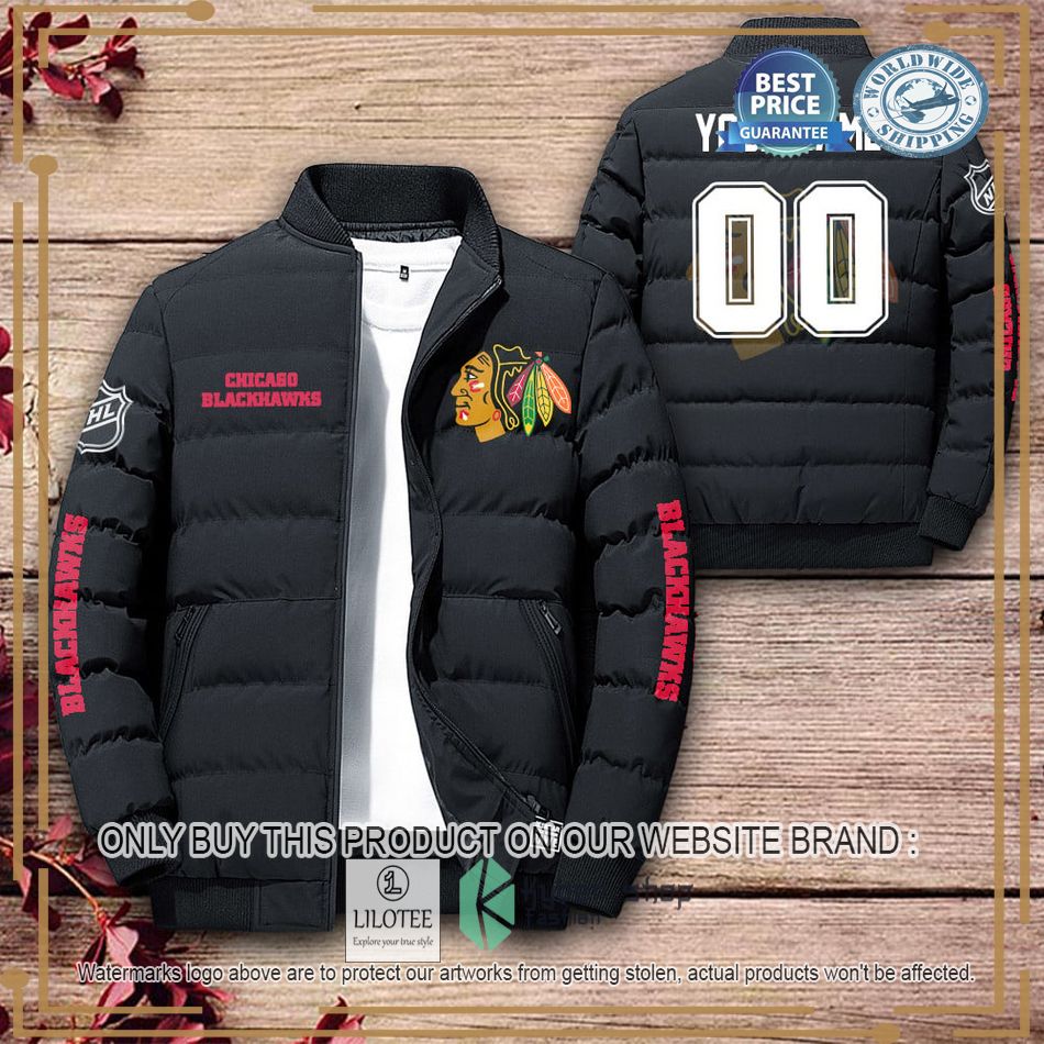personalized chicago blackhawks nhl down jacket 1 55284