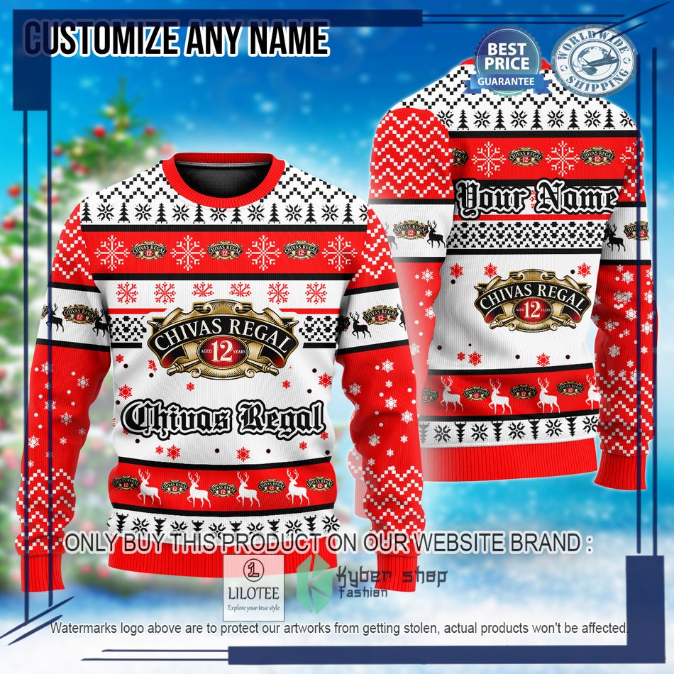 personalized chivas regal christmas sweater 1 91170