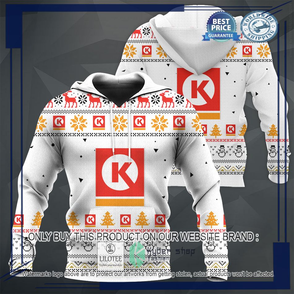 personalized circle k white christmas sweater hoodie sweater 1 40122