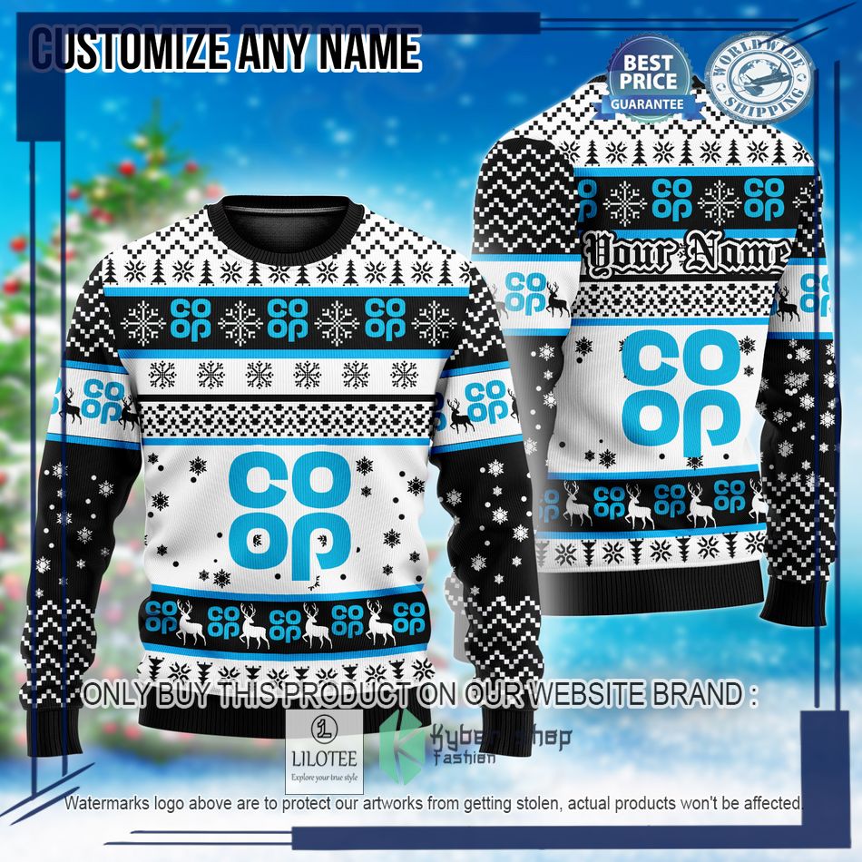 personalized coop custom ugly christmas sweater 1 770