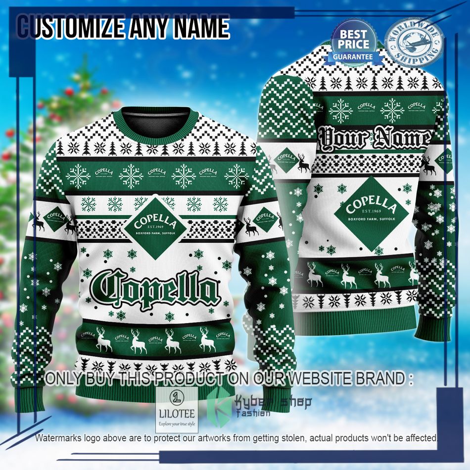 personalized copella ugly christmas sweater 1 47080