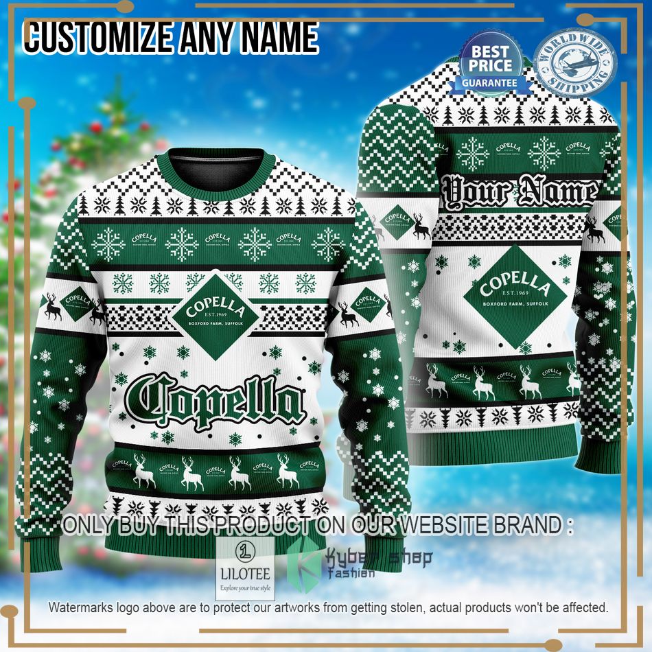 personalized copella ugly christmas sweater 1 47227