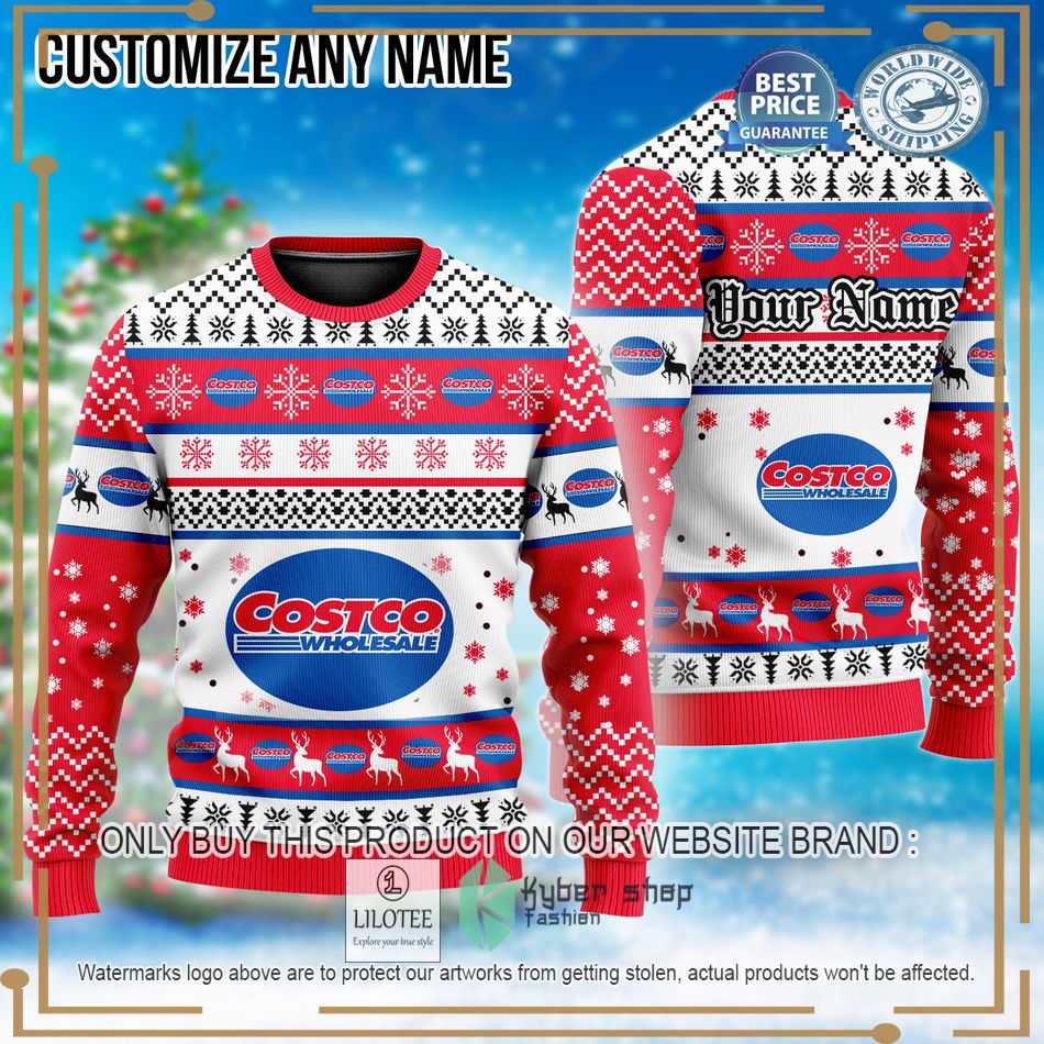 personalized costco custom ugly christmas sweater 1 9149