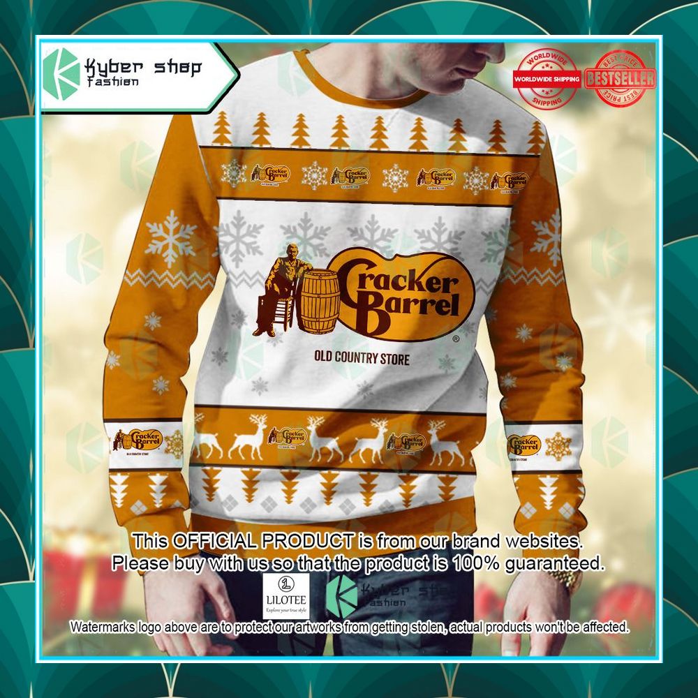 personalized cracker barrel christmas sweater 2 721