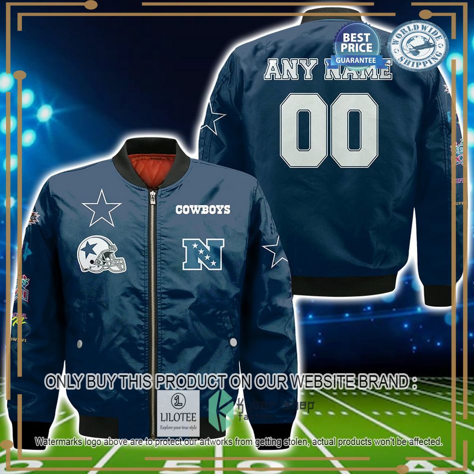 Personalized Dallas Cowboys NFL Bomber Jacket - LIMITED EDITION 5