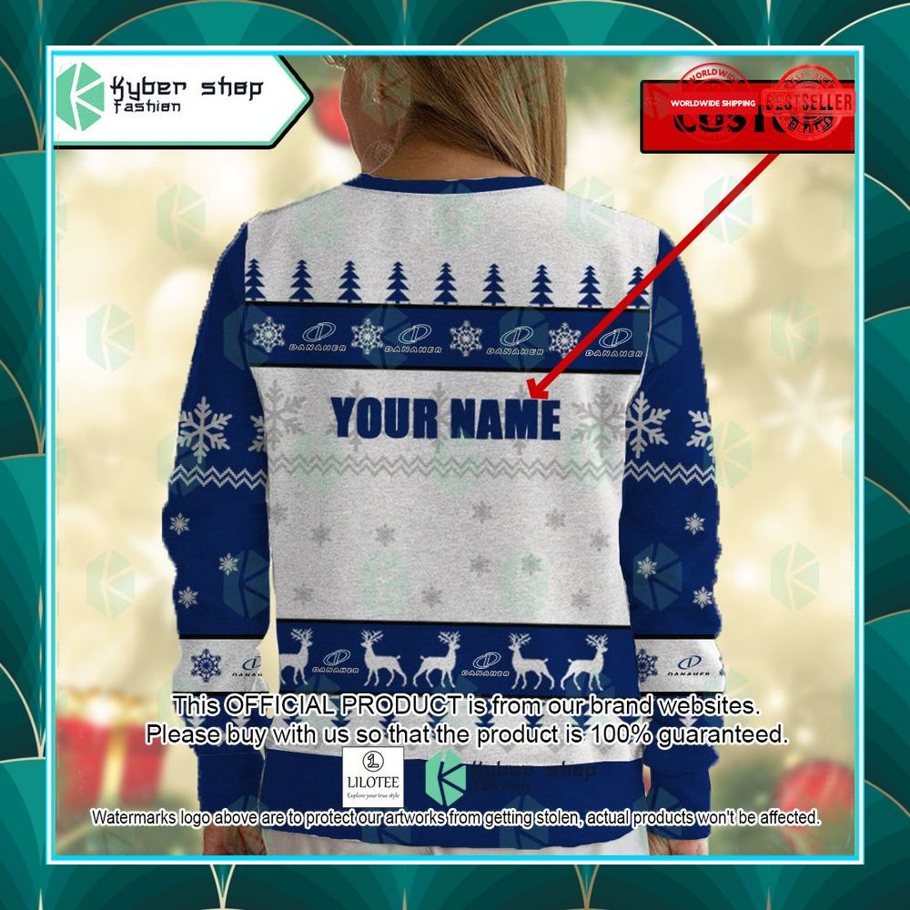 personalized danaher christmas sweater 5 344