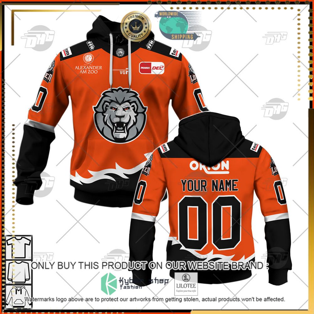 personalized del lowen frankfurt orange black color 3d hoodie shirt 1 42941