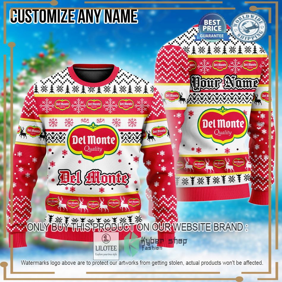 personalized del monte christmas sweater 1 38173