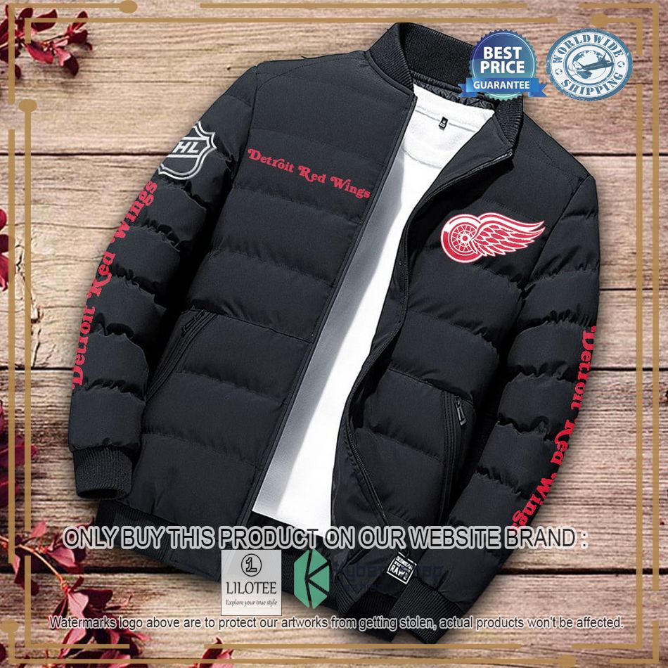 personalized detroit red wings nhl down jacket 2 66348