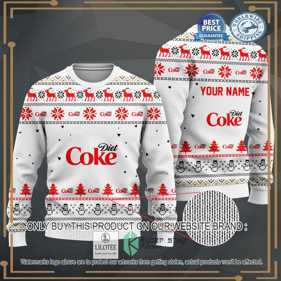 personalized diet coke white sweater hoodie sweater 2 59740