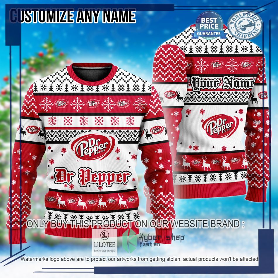 personalized dr pepper christmas sweater 1 54179