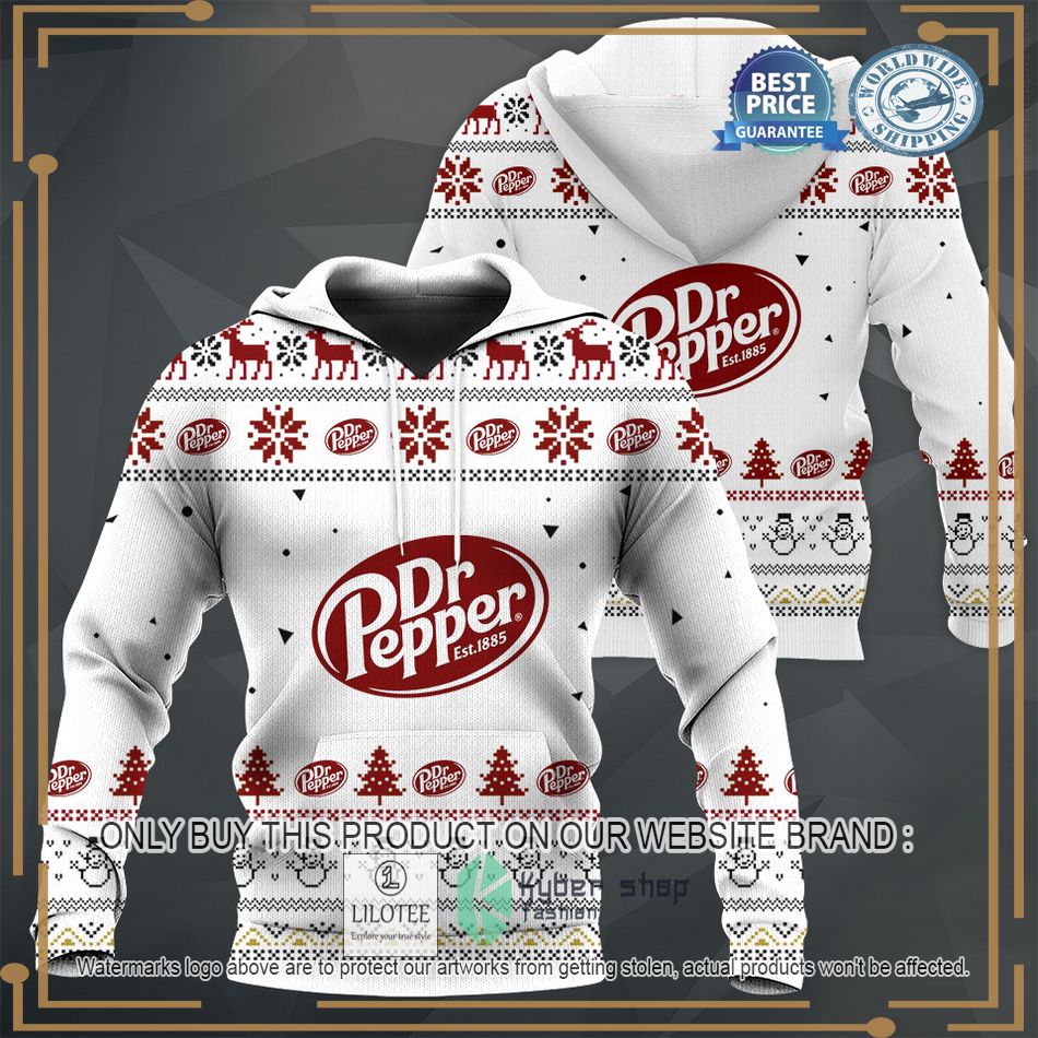 personalized dr pepper white sweater hoodie sweater 1 58860