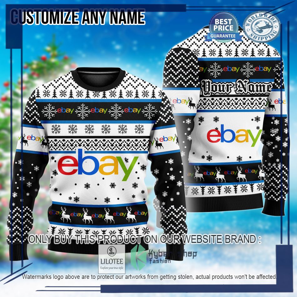 personalized ebay custom ugly christmas sweater 1 96139