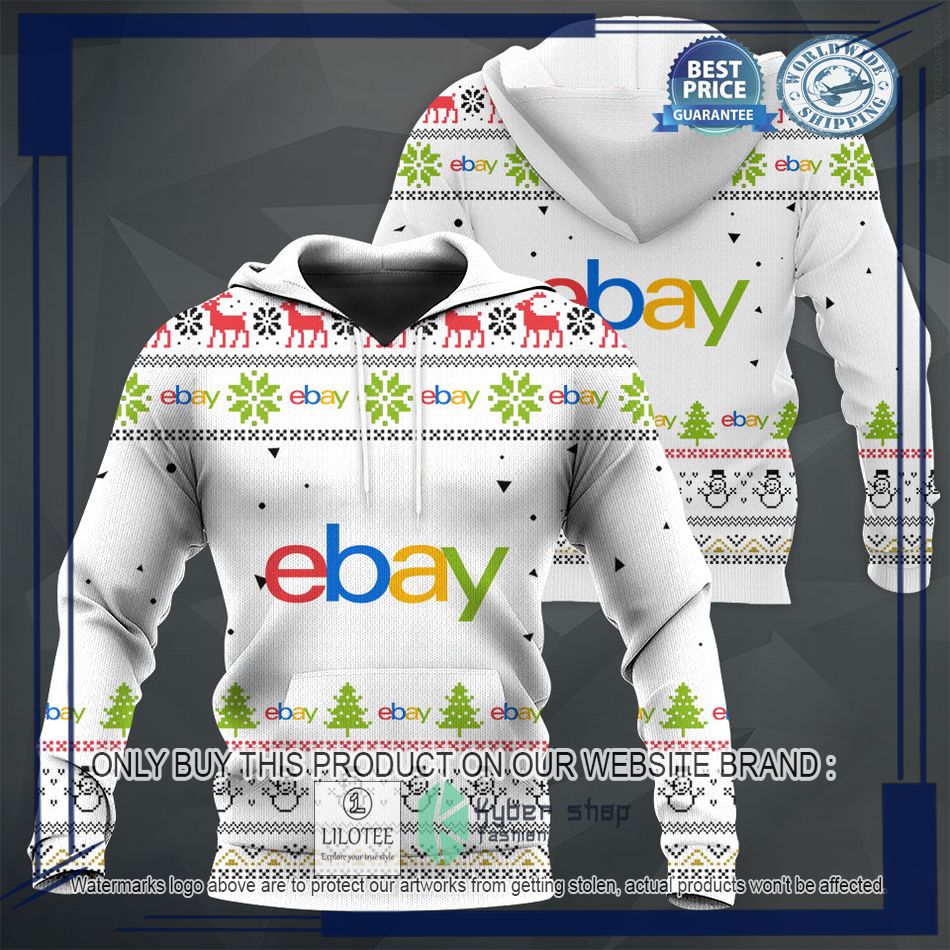 personalized ebay white christmas sweater hoodie sweater 1 91038