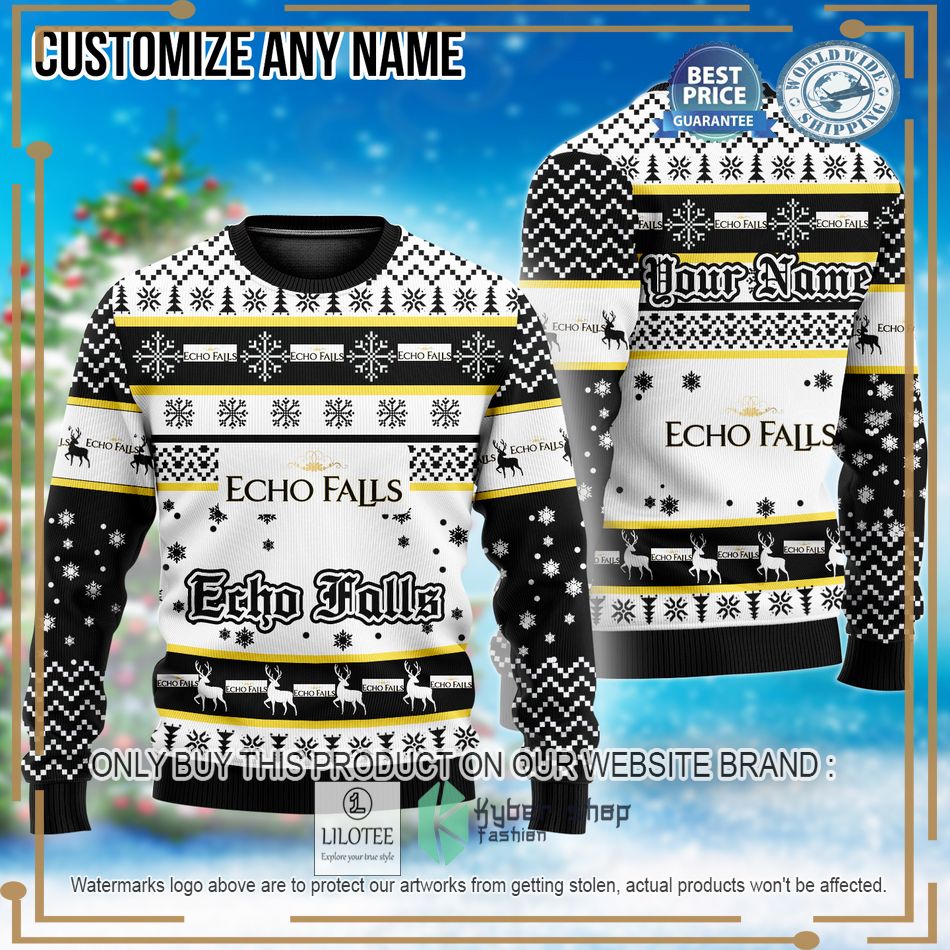 personalized echo falls christmas sweater 1 17573