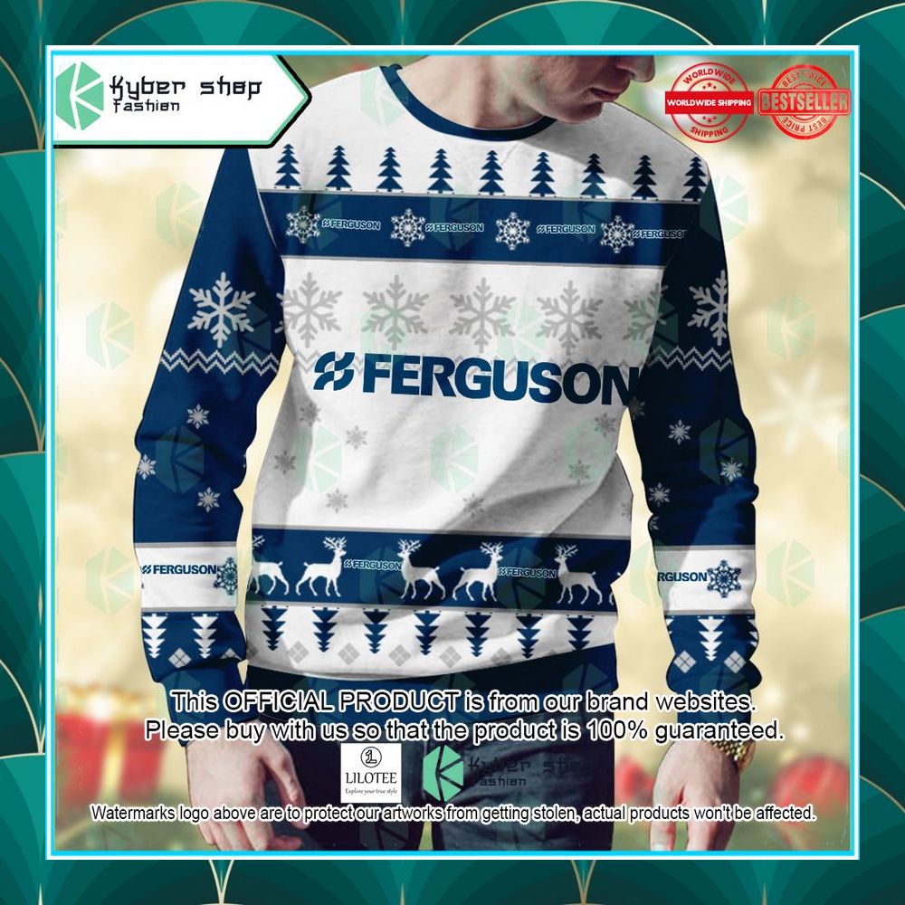 personalized ferguson christmas sweater 2 222