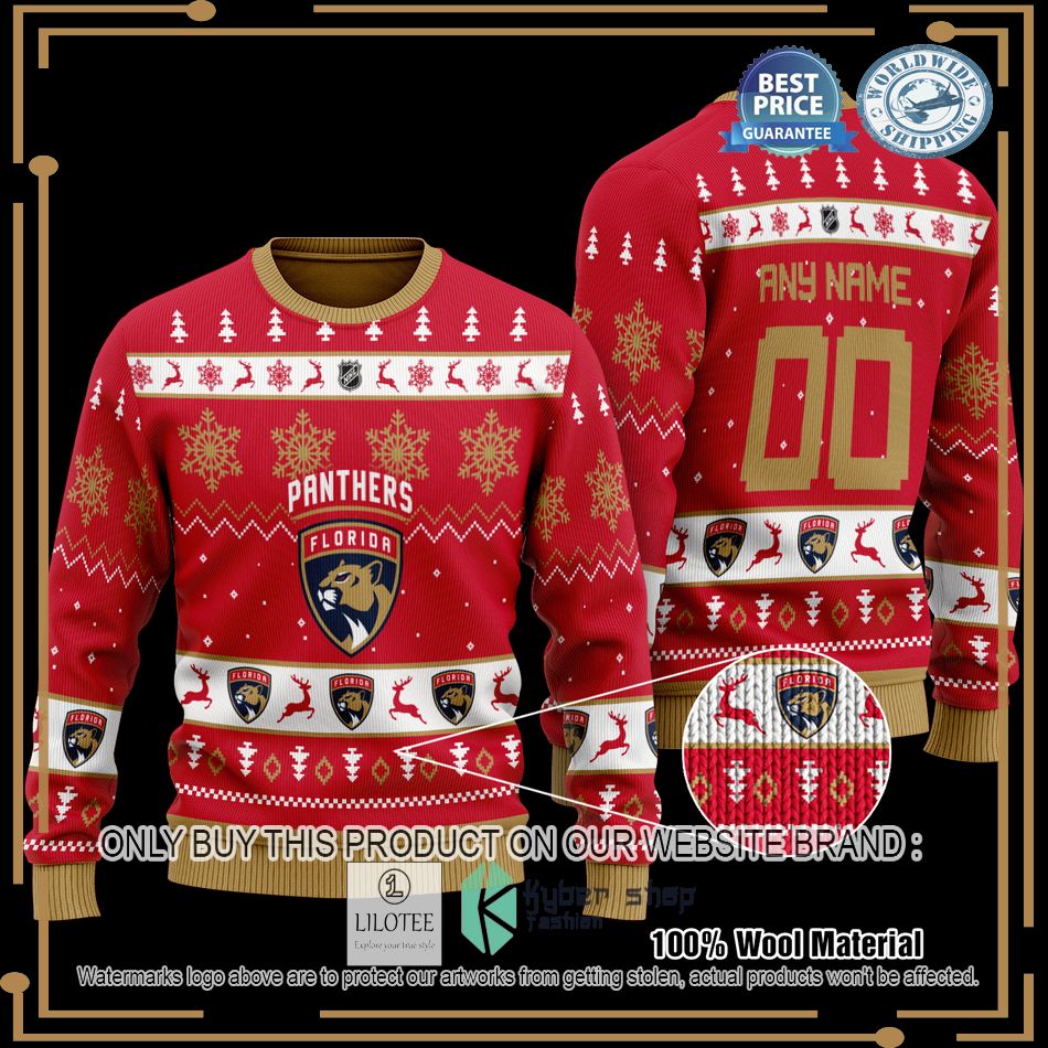 personalized florida panthers knitted sweater 1 43712