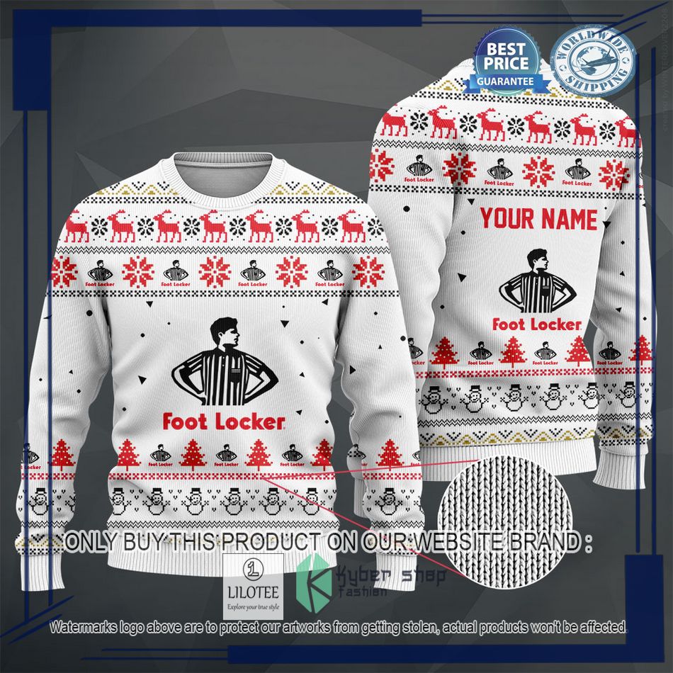 personalized foot locker white christmas sweater hoodie sweater 2 5218