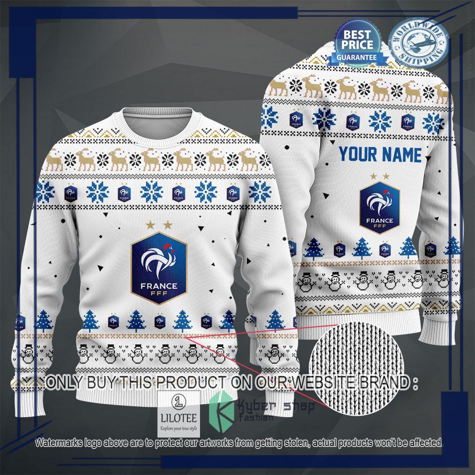 personalized france football team christmas sweater hoodie sweater 2 56226